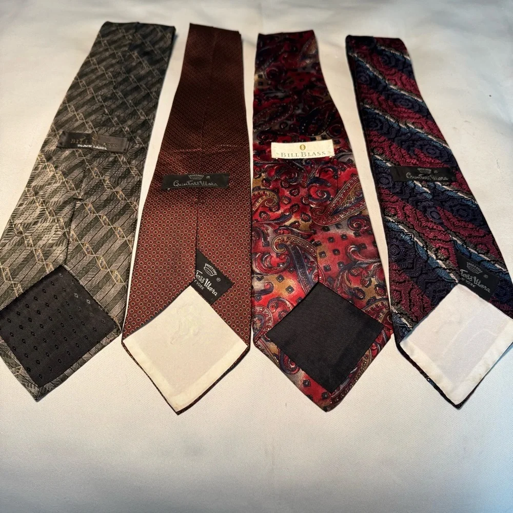 Timeless Vintage Men’s Tie Set - Countess Mara and Bill Blass